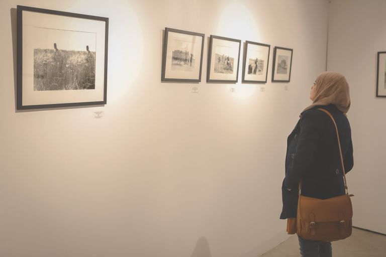 جانب من المعرض