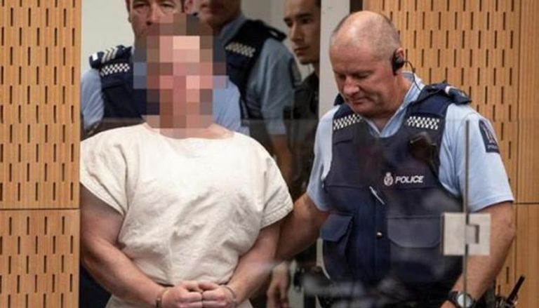 الإرهابي تارانت في محكمة كرايست تشيرش