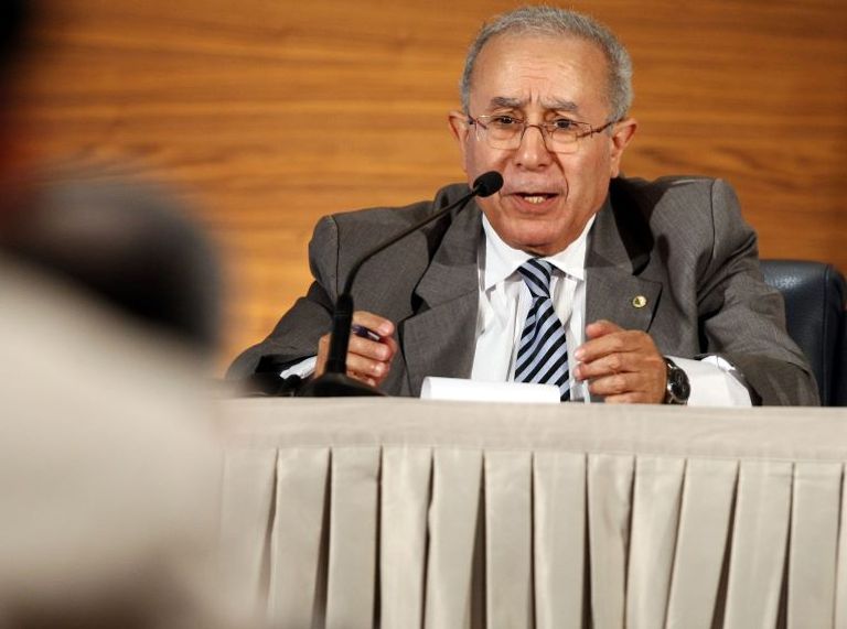 وزير الخارجية الجزائري  لقاء سابق بين رمطان لعمامرة وسيرجي لافروف