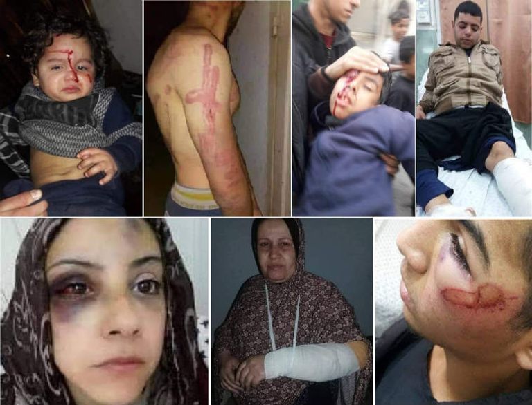 اعتداءات على متظاهرين من قبل مسلحي حماس في غزة