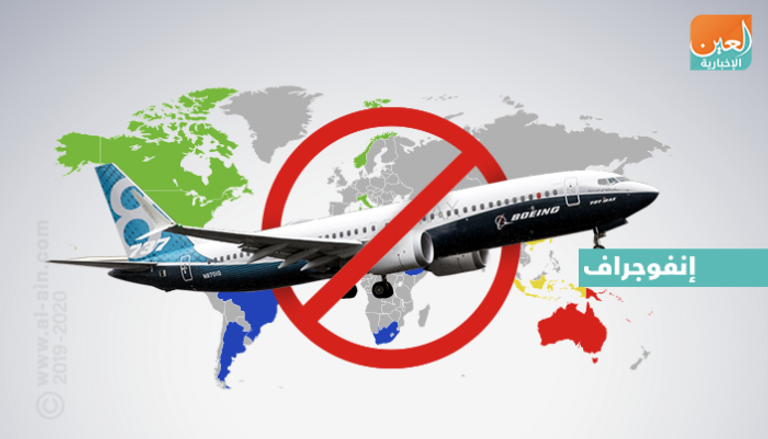 تزايد الدول والشركات التي علقت استخدام بوينج 737