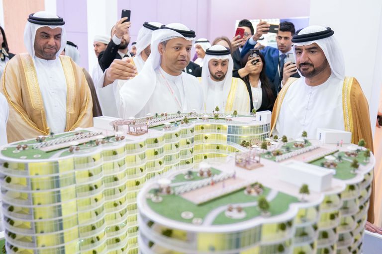 عبد الله بن سالم القاسمي يفتتح "معرض الاستثمار العقاري "إيكرس 2019"