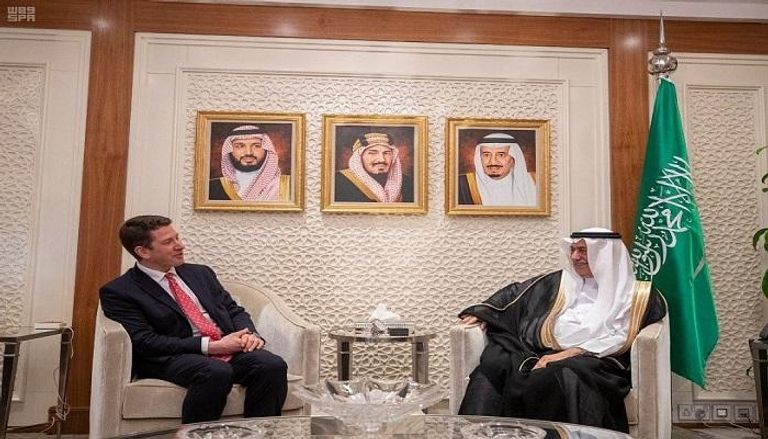 وزير الخارجية السعودي ونائب مستشار الأمن القومي البريطاني