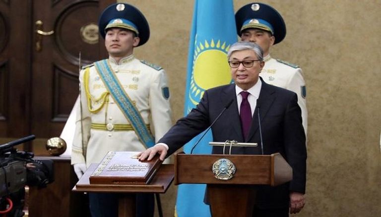 قاسم جومار توكايف يؤدي اليمين رئيسا مؤقتا لكازاخستان