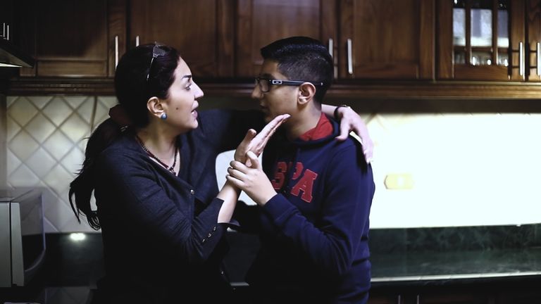 أحد مشاهد كليب "اشبع منها"