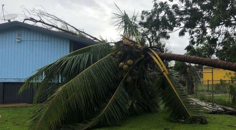 انقطاع الكهرباء شمال شرق أستراليا بسبب الإعصار ترفور