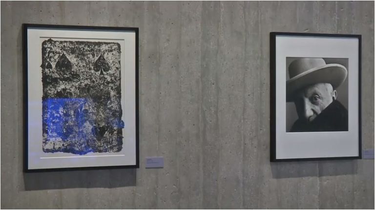 جانب مع معرض إيرفنج بن في بيروت