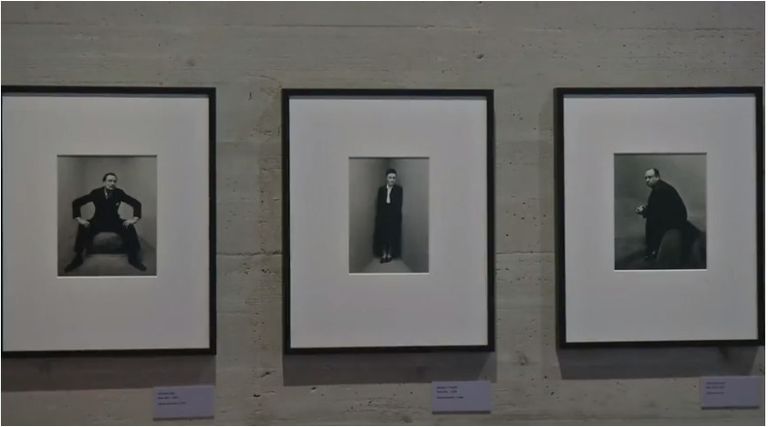 جانب مع معرض إيرفنج بن في بيروت