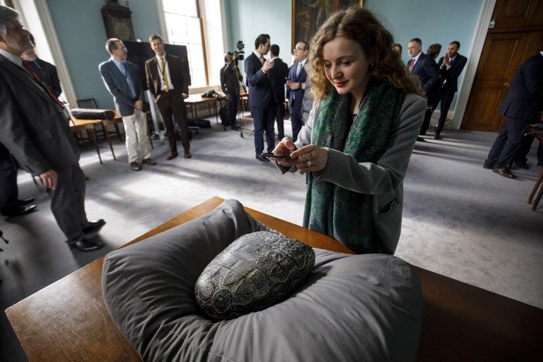 القطعة الأثرية المقرّر تسليمها إلى العراق