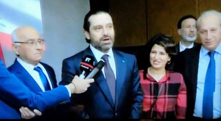 رئيس الوزراء اللبناني سعد الحريري يشارك السفارة المصرية احتفالها بعيد الأم