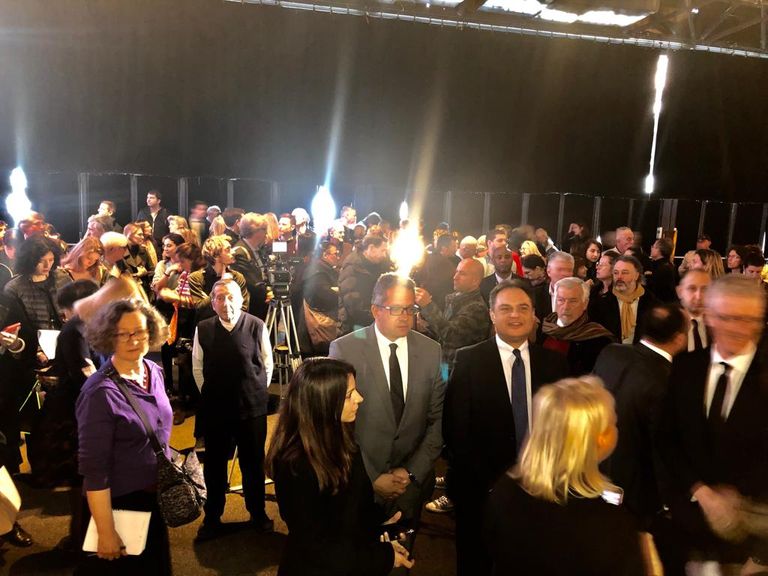 كلمة وزير الآثار المصري في المؤتمر الصحفي بباريس