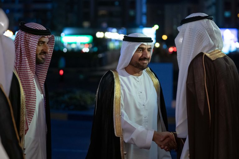 عبدالله بن سالم القاسمي يكرم الفائزين بجائزة الشارقة للاتصال الحكومي