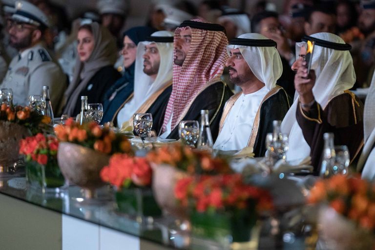 عبدالله بن سالم القاسمي يكرم الفائزين بجائزة الشارقة للاتصال الحكومي