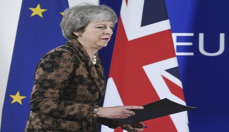 رئيسة وزراء بريطانيا تيريزا ماي