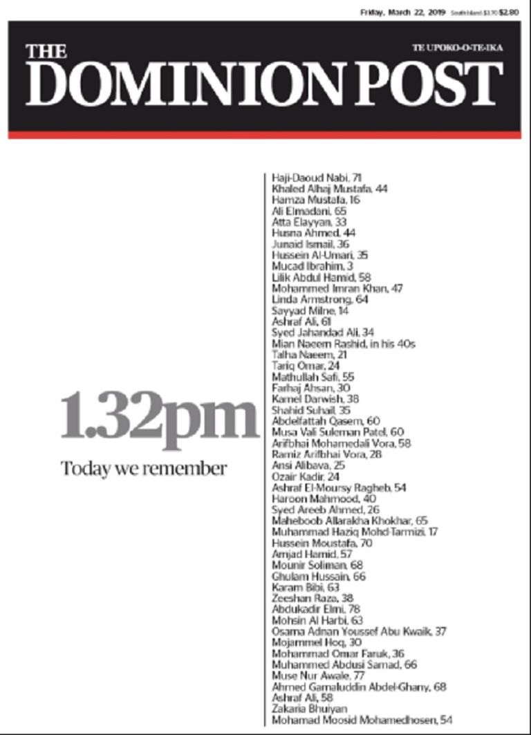 حادث نيوزيلندا الإرهابي