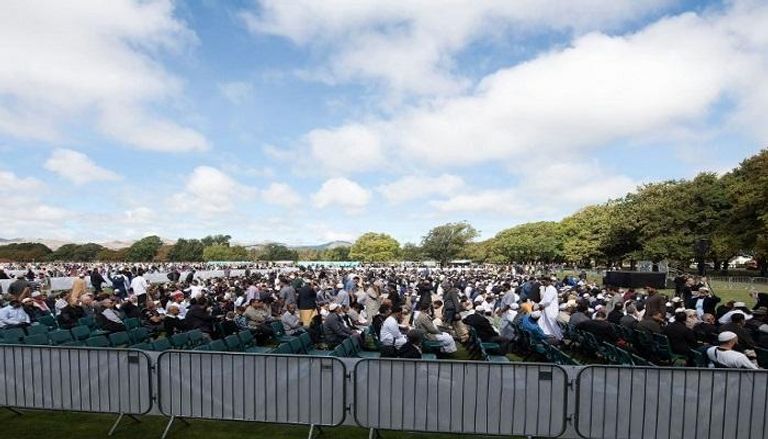 مراسم التأبين الرسمي لضحايا مجزرة نيوزيلندا 