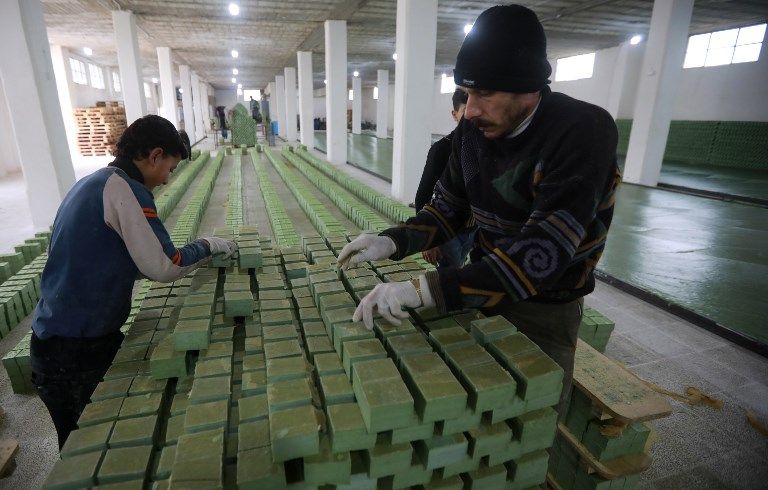 صناعة الصابون في حلب تستعيد عافيتها