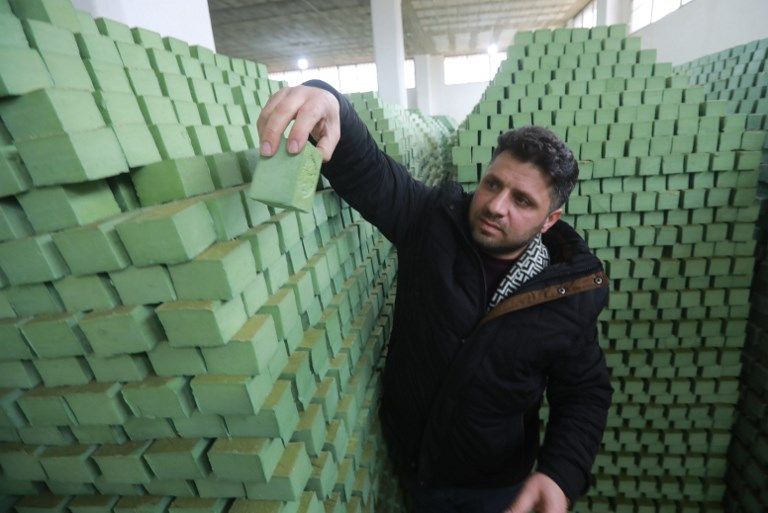 صناعة الصابون في حلب تستعيد عافيتها