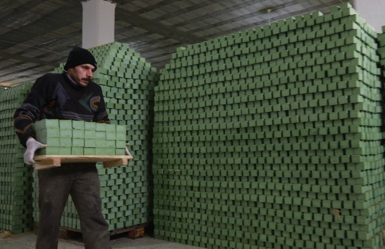 صناعة الصابون في حلب تستعيد عافيتها