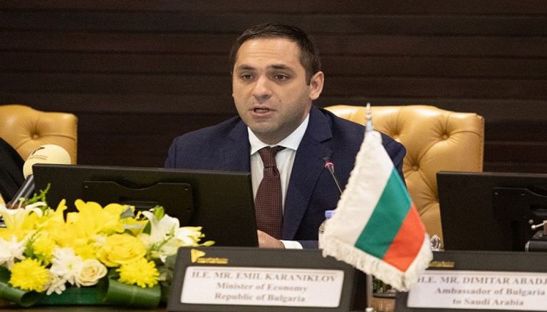 إيمل كارناكولف وزير الاقتصاد البلغاري ملتقى أصحاب الأعمال السعودي البلغاري