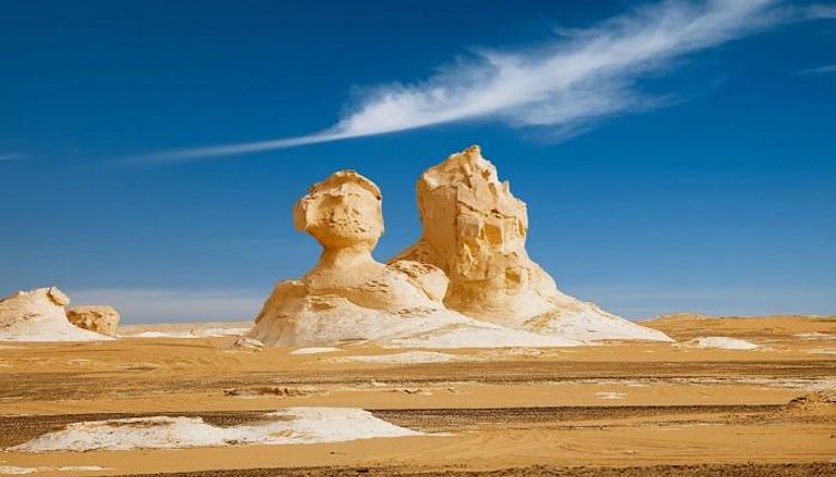الصحراء البيضاء في مصر