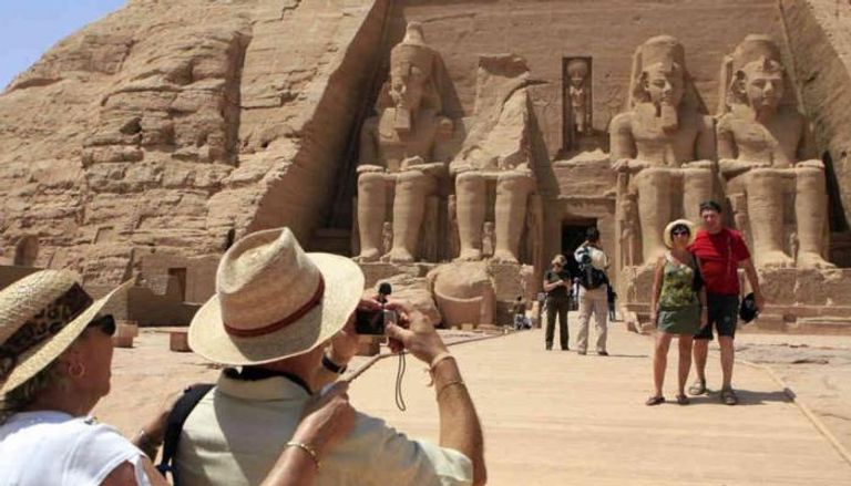 ارتفاع معدلات السياحة الوافدة إلى مصر