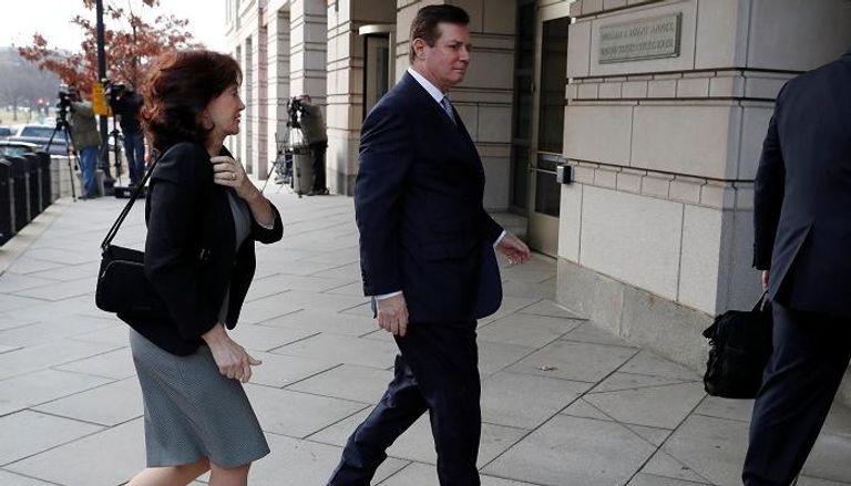 بول مانافورت مدير حملة ترامب الانتخابية الرئيس الأمريكي دونالد ترامب والمحقق الخاص روبرت مولر