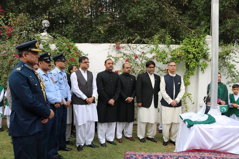 السفارة الباكستانية في أبوظبي تحتفل باليوم الوطني