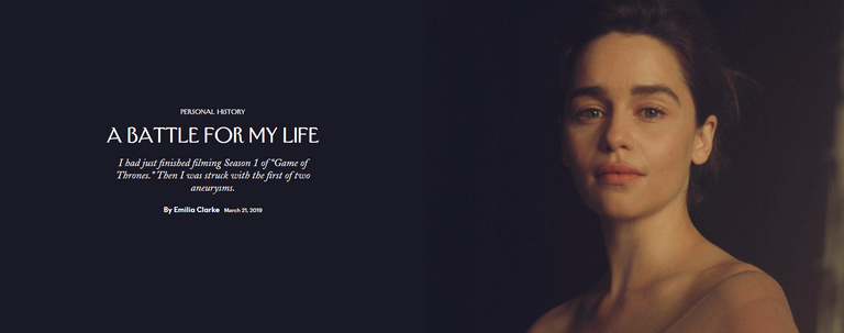 الممثلة البريطانية إميليا كلارك - أرشيفية