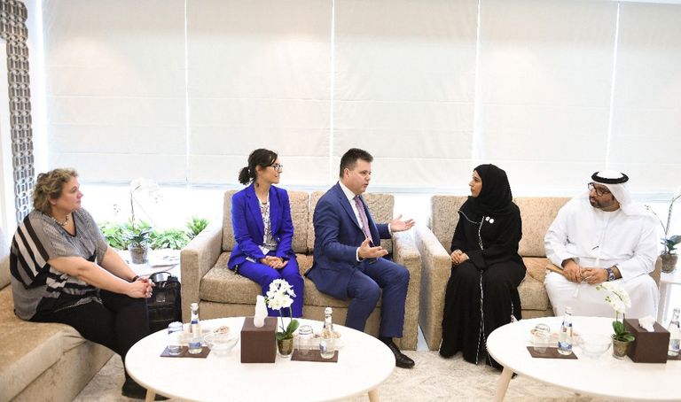 حصة بوحميد تبحث مع مسؤول ألماني سبل تمكين أصحاب الهمم