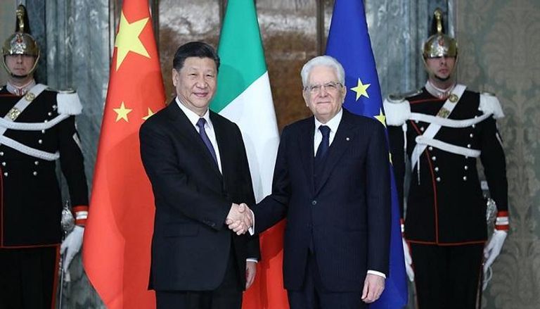 رئيسا إيطاليا والصين متفقان على توسيع التعاون