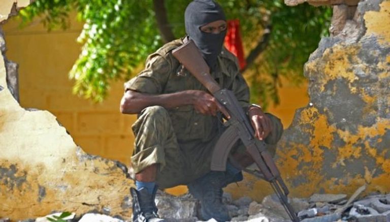 أحد عناصر الجيش الصومالي
