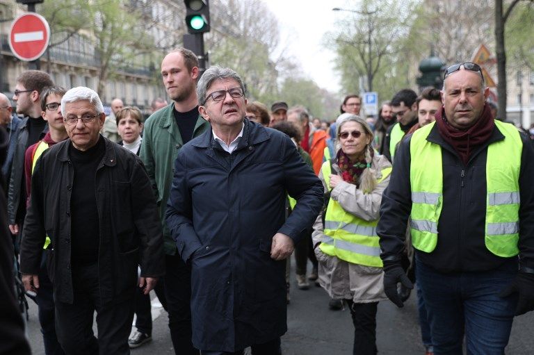 القوات الفرنسية المكلفة بتأمين باريس