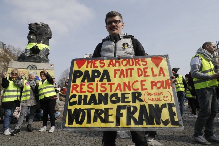 القوات الفرنسية المكلفة بتأمين باريس