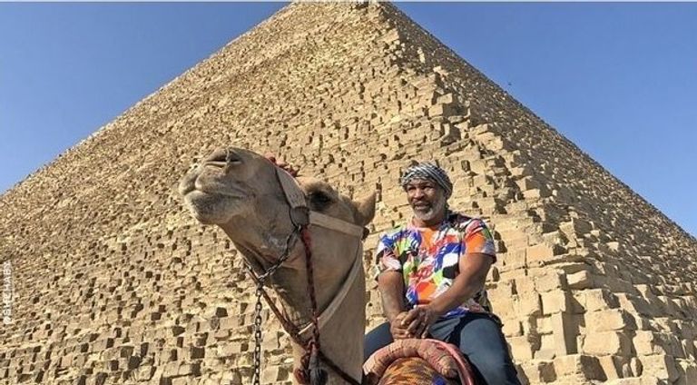 مايك تايسون على ملصق الفيلم