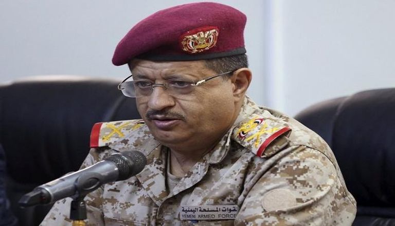 وزير الدفاع اليمني الفريق الركن محمد المقدشي