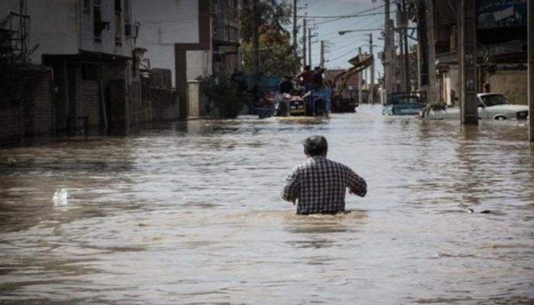 خسائر جسيمة جراء فيضانات شمال إيران