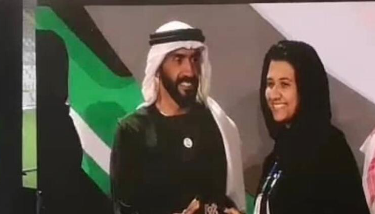 جانب من دور المتطوعين في الأولمبياد الخاص