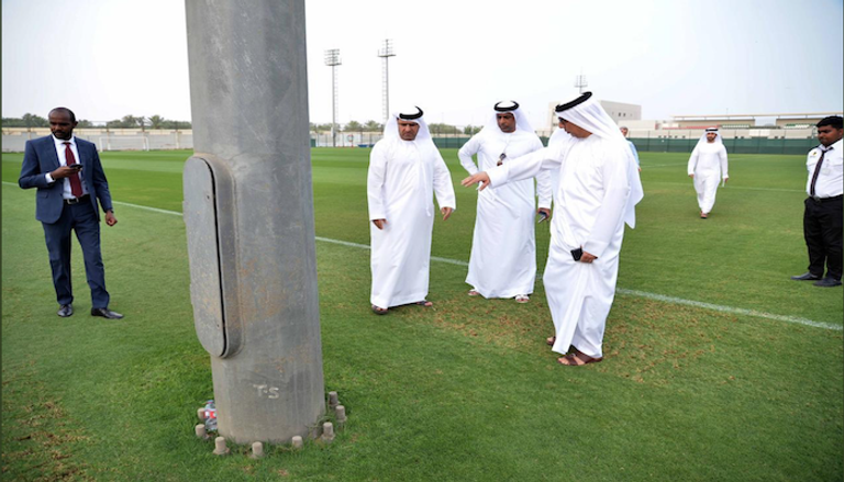 زيارة هيئة الرياضة لمقر اتحاد الكرة الإماراتي 