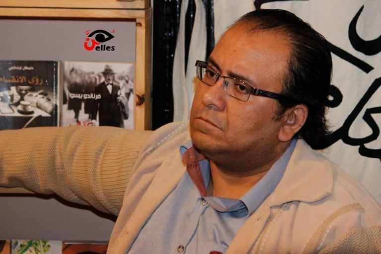 جانب من ورشة إبداعية للروائي وليد علاء الدين