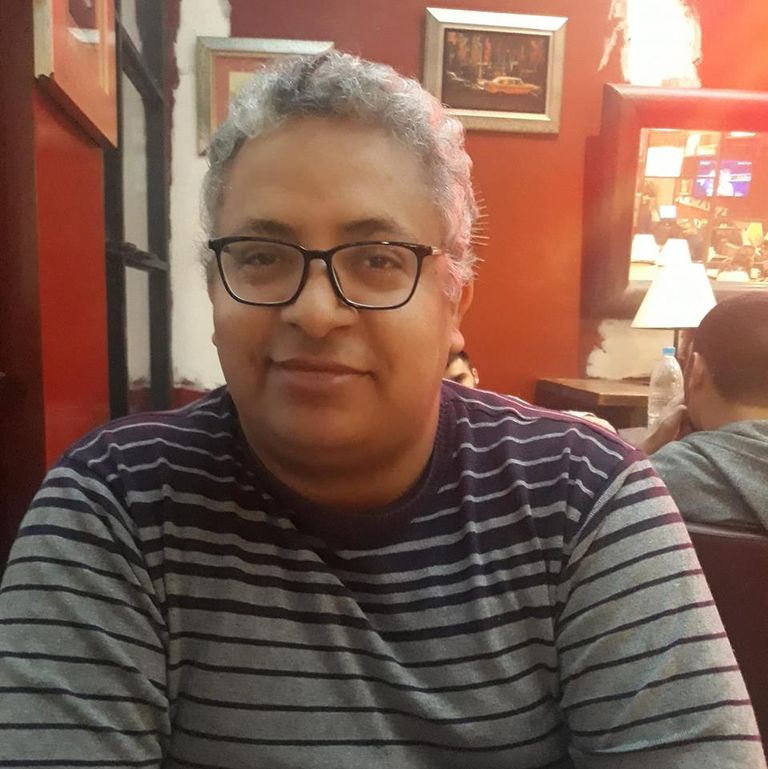 جانب من ورشة إبداعية للروائي وليد علاء الدين