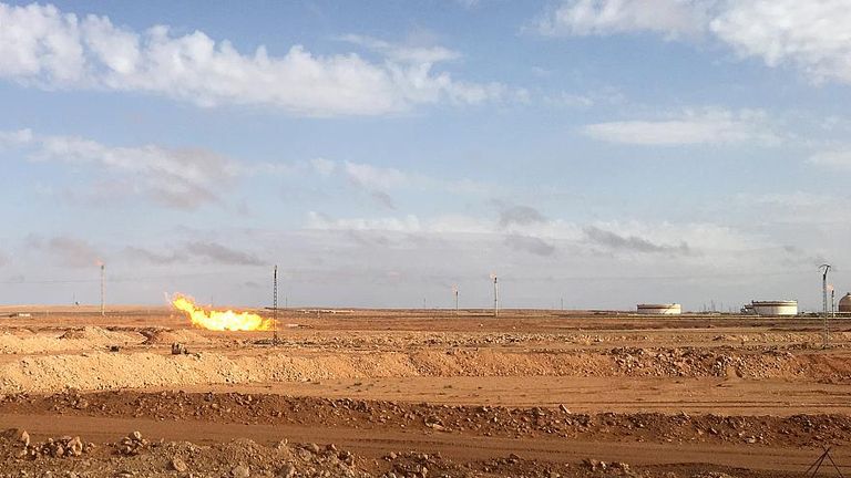 الحقل الغازي جنوب الجزائر شركة سوناطراك الجزائرية