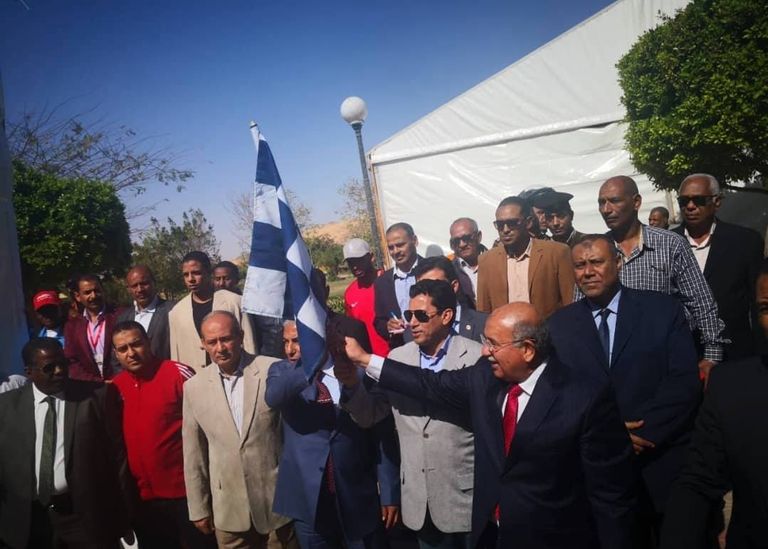 وزير الشباب والرياضة ومحافظ أسوان