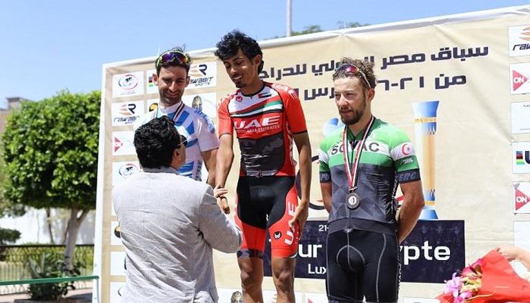 قائد منتخب الدراجات الإماراتي يوسف ميرزا