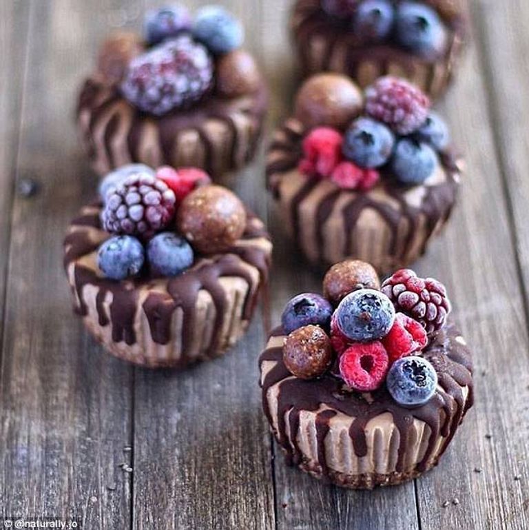 إحدى حلويات خوسيه النباتية