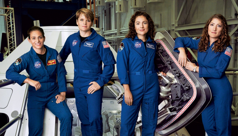 رائدات الفضاء المرشحات للمهمة الأولى من نوعها للنساء فقط