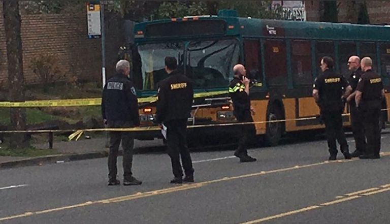 الشرطة الأمريكية في موقع الحادث - تويتر