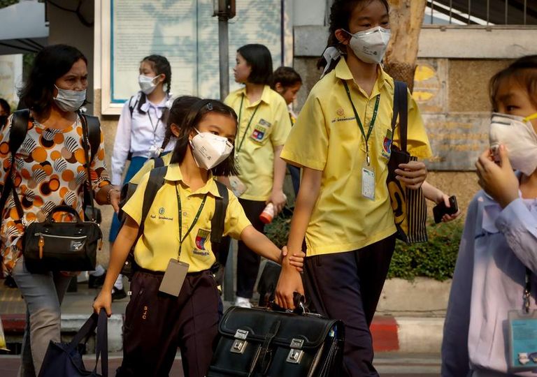 التلوث يهدد صحة الأطفال العقلية - أرشيفية