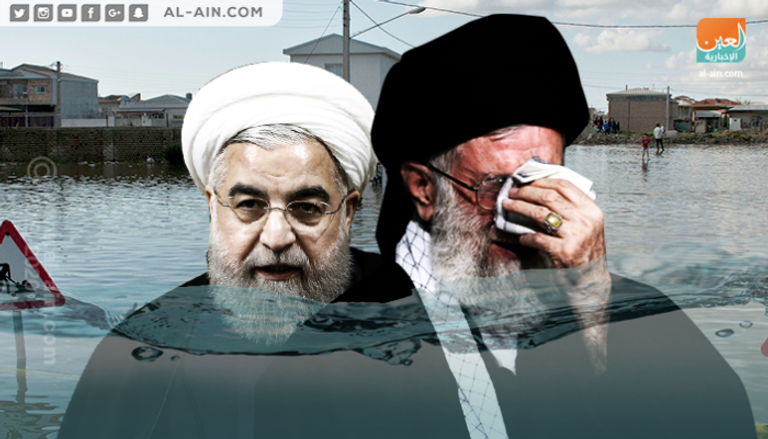 السيول تحاصر النظام الإيراني