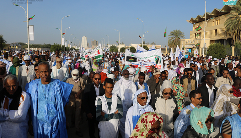 مظاهرات في موريتانيا ضد خطاب الإخوان المتطرف - أرشيفية